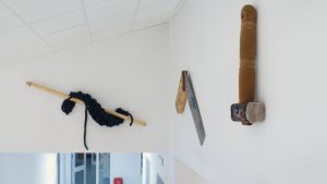 The Hand and The The Tool, 2017, installation view
